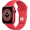 Apple Watch Series 6 40mm GPS (röd alu/röd sportarmband)