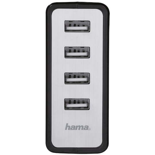Hama AC Laddare med 4 USB-portar