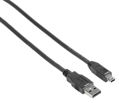 Hama Mini USB-kabel (1.8 m/svart)