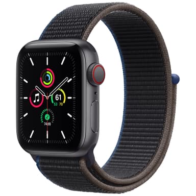 Apple Watch SE 40mm GPS+Cellular (space grey alu/kol sportloop)