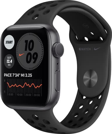 Apple Watch Nike Series 6 44mm GPS (space grey alu/anth sportarmband)