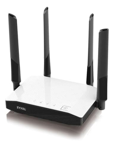 ZyXEL NBG6604, Dual-Band, 802.11ac, 4xRJ45, vit/svart