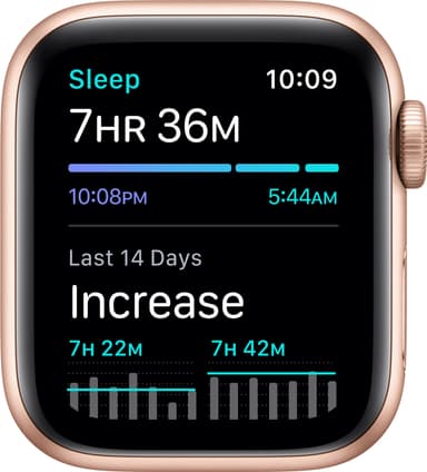 Apple Watch SE 40mm GPS (guld alu/rosa sand sportarmband)