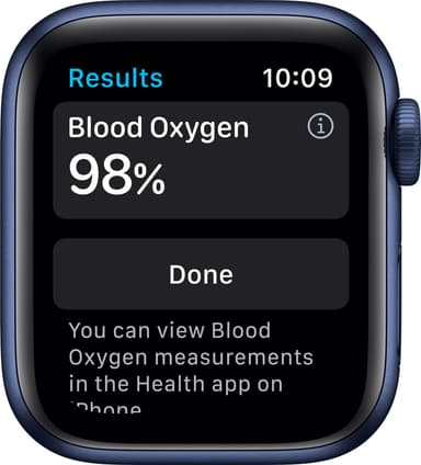 Apple Watch Series 6 40mm GPS+Cellular (blå alu/navy sportarmband)