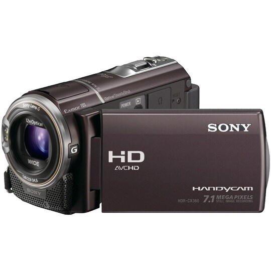 Sony HDR-CX360VE Videokamera (brun)