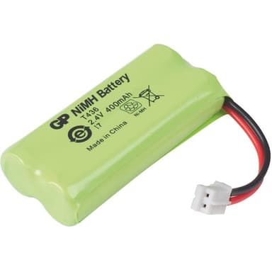 GP Batteripack trådlös telefon NiMH 2.4 V 400 mAh (220436C1)