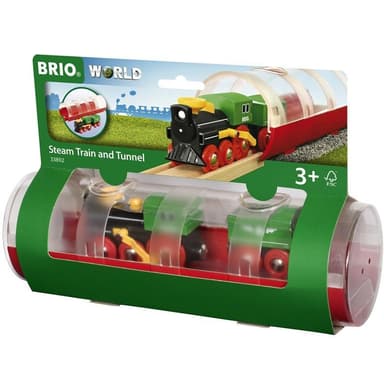 Brio 33892 Ånglok och tunnel