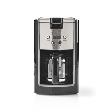 Kaffemaskin 900 W 12 koppar Svart/Silver