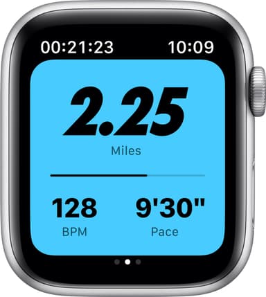 Apple Watch Nike Series 6 44mm GPS (silver alu/plat sportarmband)