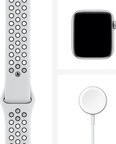 Apple Watch Nike Series 6 44mm GPS (silver alu/plat sportarmband)