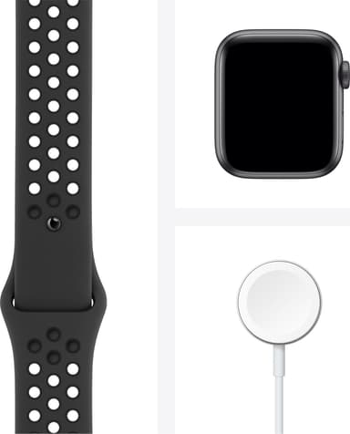 Apple Watch Nike Series 6 40mm GPS+Cell (grå alu/anth sportarmband)