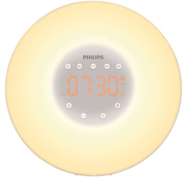 Philips wake-up light HF3505/01 (vit)