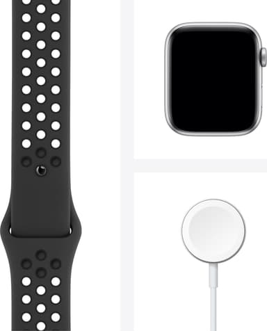 Apple Watch Nike Series 6 44mm GPS+Cellular (grå alu/antr sportarmband)