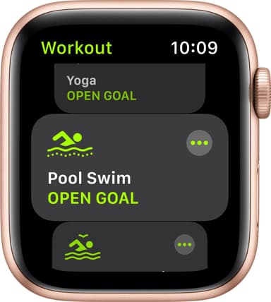 Apple Watch SE 44mm GPS (guld alu/rosa sportarmband)