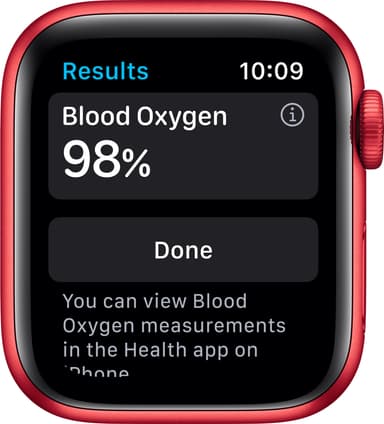 Apple Watch Series 6 40mm GPS+Cellular (röd alu/röd sportarmband)