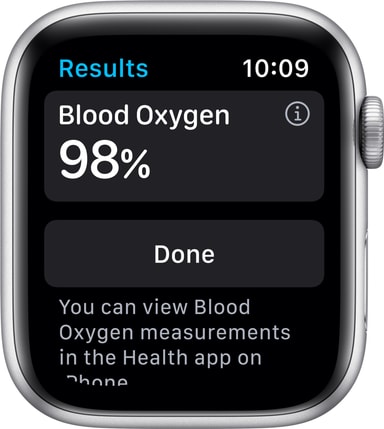Apple Watch Series 6 44mm GPS (silver alu/vit sportarmband) - Elgiganten