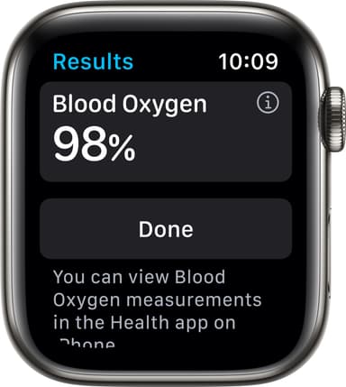 Apple Watch Series 6 44mm GPS+Cellular (graf stål/svart sportarmband)