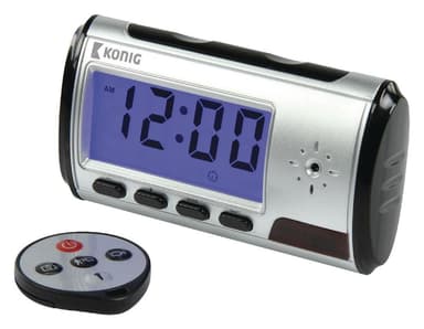 König Spionkamera med klocka (SAS-DVRDCD10)