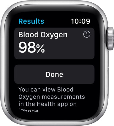 Apple Watch Series 6 40mm GPS+Cellular (silver stål/svart sportarmband) -  Elgiganten