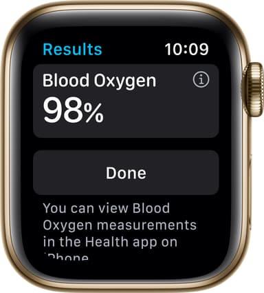 Apple Watch Series 6 40mm GPS+Cellular (guld stål/guld Milanese Loop)