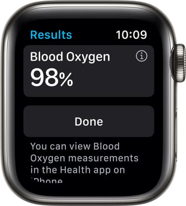 Apple Watch Series 6 40mm GPS+Cellular (gph stål/svart sportarmband)