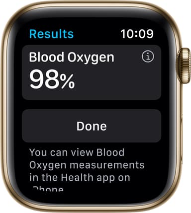 Apple Watch Series 6 44mm GPS+Cellular (guld stål/guld Mil. loop)