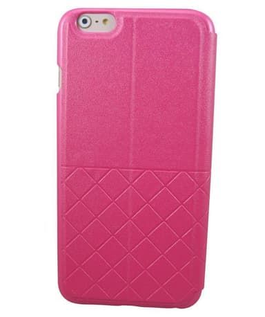 Smart flip-case för iPhone 6 Plus, Square (Cerise)