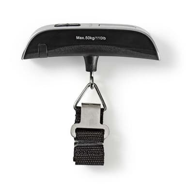 Digital bagagevåg 50 kg Grå/Svart