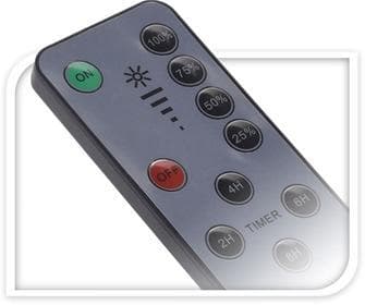 LED Blockljus 3-pack, Dimmer, Timer, Fjärrkontroll