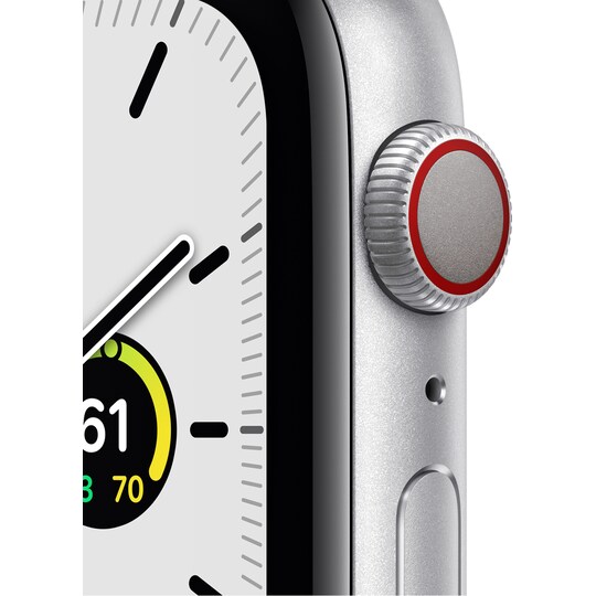 Apple Watch SE 44mm GPS+Cellular (silver alu/navy sportloop)