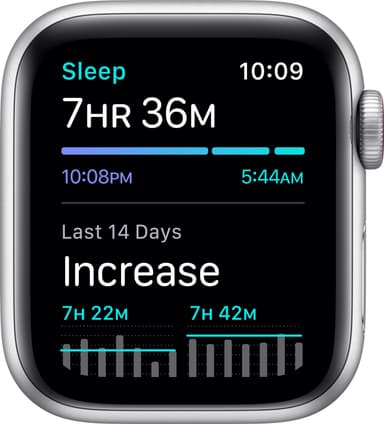 Apple Watch SE 40mm GPS+Cellular (silver alu/vit sportarmband)
