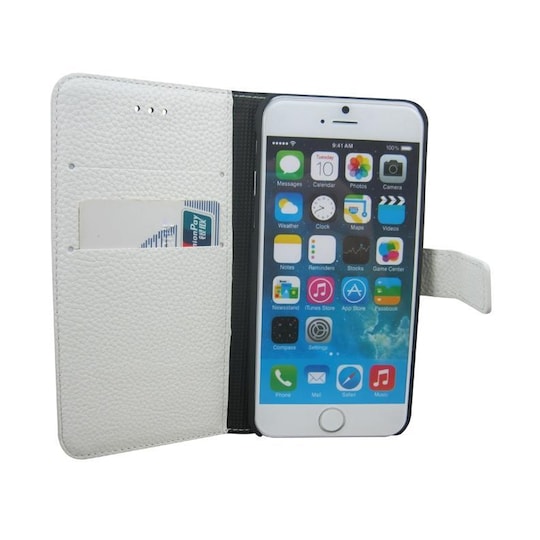 Plånboksväska, för iPhone 7/ iPhone 8 (Vit)