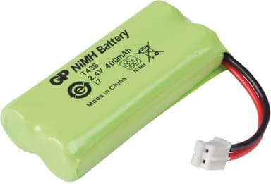 GP Batteripack trådlös telefon NiMH 2.4 V 400 mAh (220436C1)
