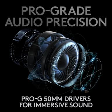 Logitech G Pro X Lightspeed trådlöst gamingheadset