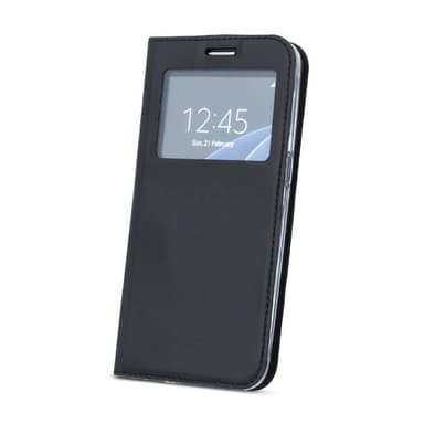 Väska med Smart Look-fönster för iPhone X/XS, svart