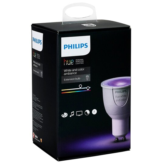 Philips Hue White och colour ambience lampa GU10
