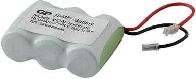 GP Batteripack trådlös telefon NiMH 3.6 V 600 mAh (220279C1)