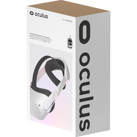 Oculus Quest 2 Elite huvudrem med batteri och fodral