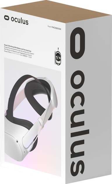 Oculus Quest 2 Elite huvudrem med batteri och fodral