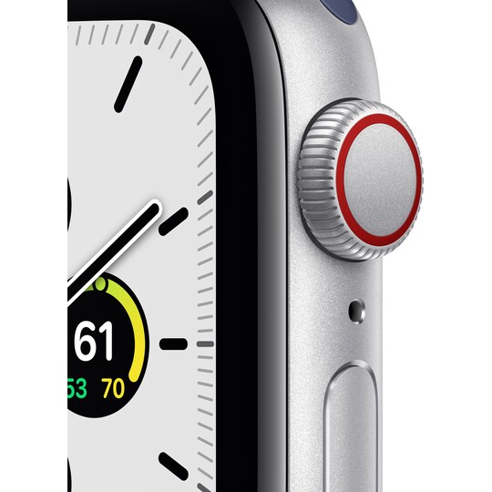 Apple Watch SE 40mm GPS+Cellular (silver alu/navy sportloop)