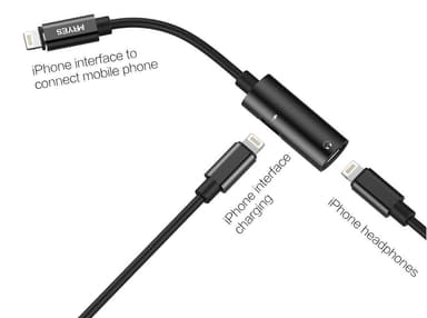 MR Yes Lightning Splitter - Svart