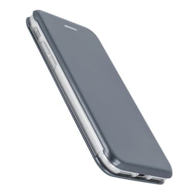 Forever Armor Book Case för iPhone XS Max Space Grå