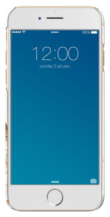 iDeal fashion skal till iPhone 76/7/8/SE Gen. 2/3 (guld)