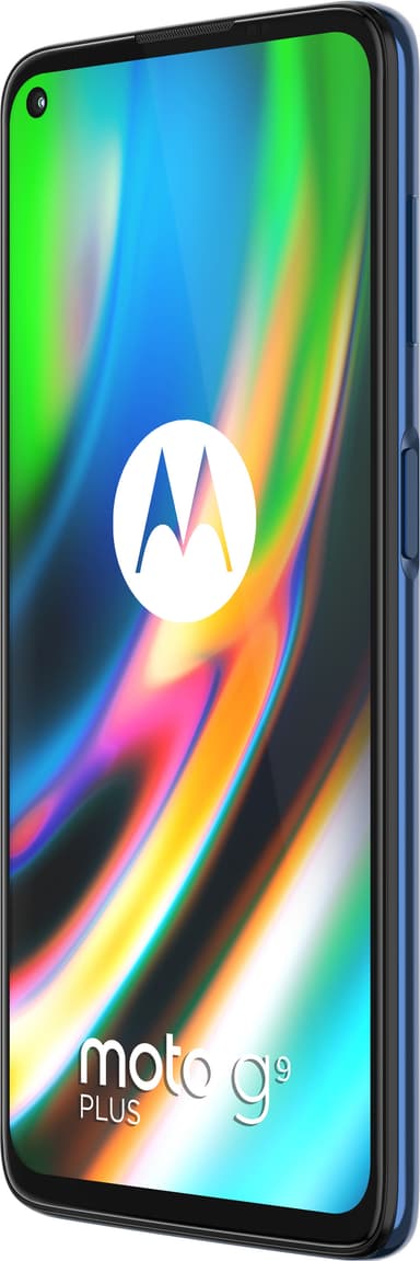 Motorola Moto G9 Plus smartphone (navy blue)