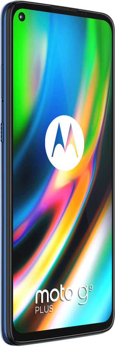 Motorola Moto G9 Plus smartphone (navy blue)