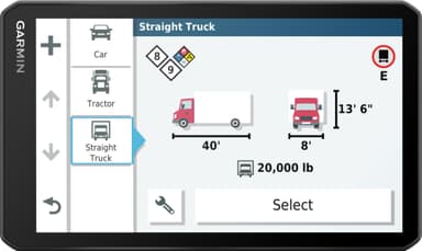 Garmin Dezl LGV700 GPS för lastbil