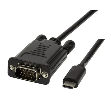 LogiLink USB-C -> VGA 1,8m
