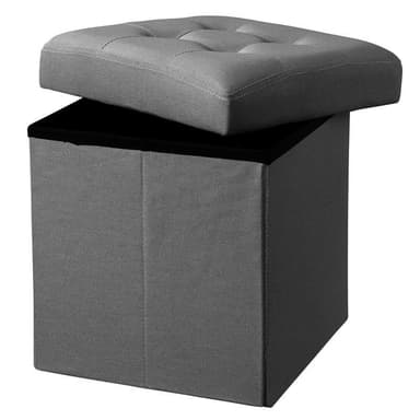 Kids Concept Sittpuff Mörkgrå (1000169)