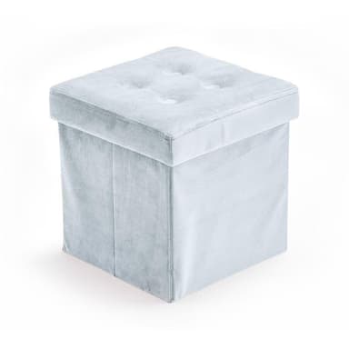 Kids Concept Sittpuff m förvaring sammet B.