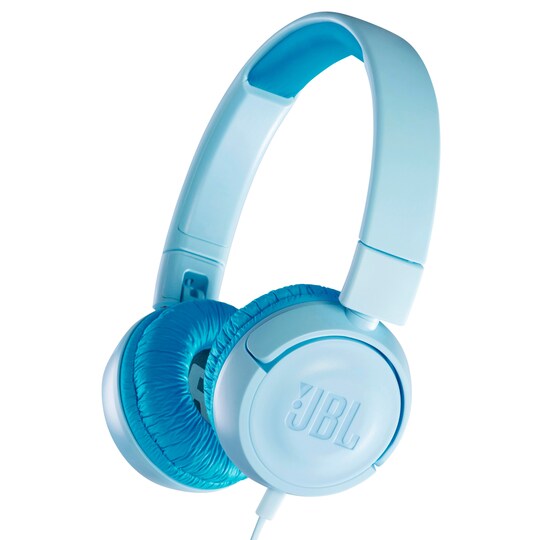 JBL Jr. 300 on-ear barnhörlurar (blå)